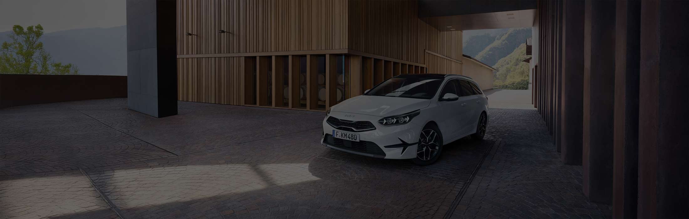 as Bild zeigt den Kia Ceed von Vorne