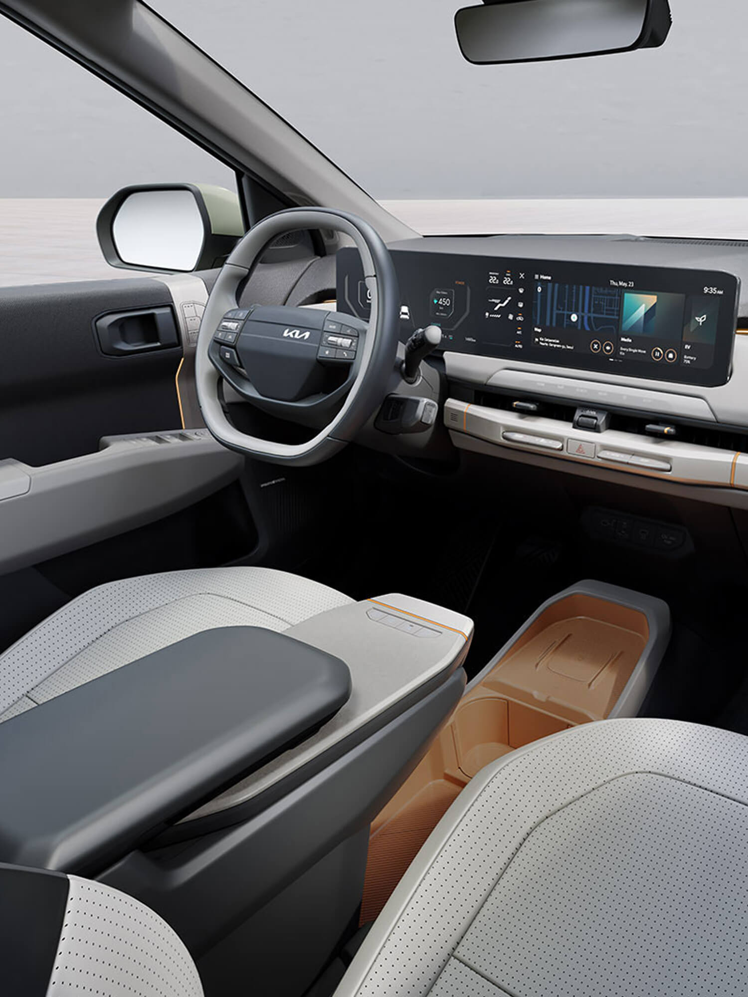 Das Bild zeigt die Innenansicht des Autos im Detail.