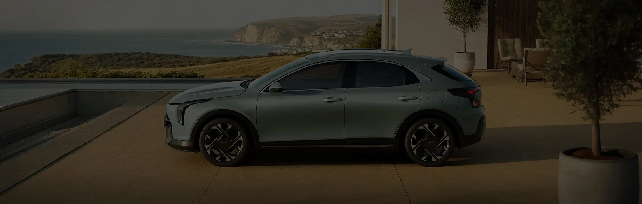 as Bild zeigt den Kia XCeed von Vorne