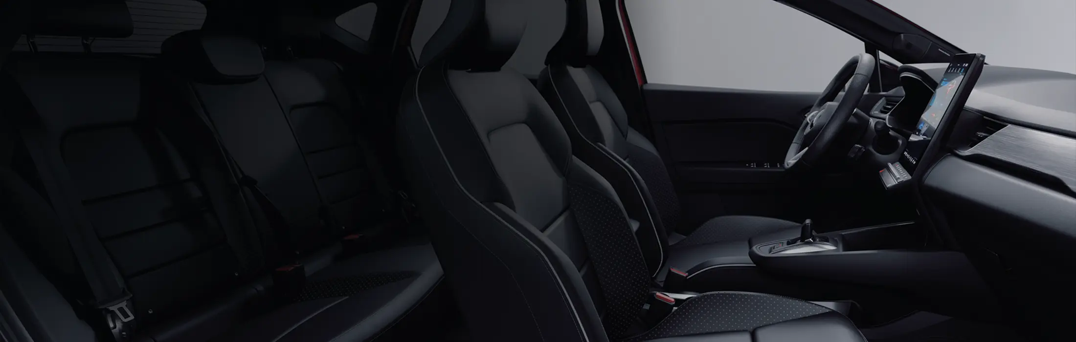 Das Bild zeigt den Mitsubishi ASX von Innen
