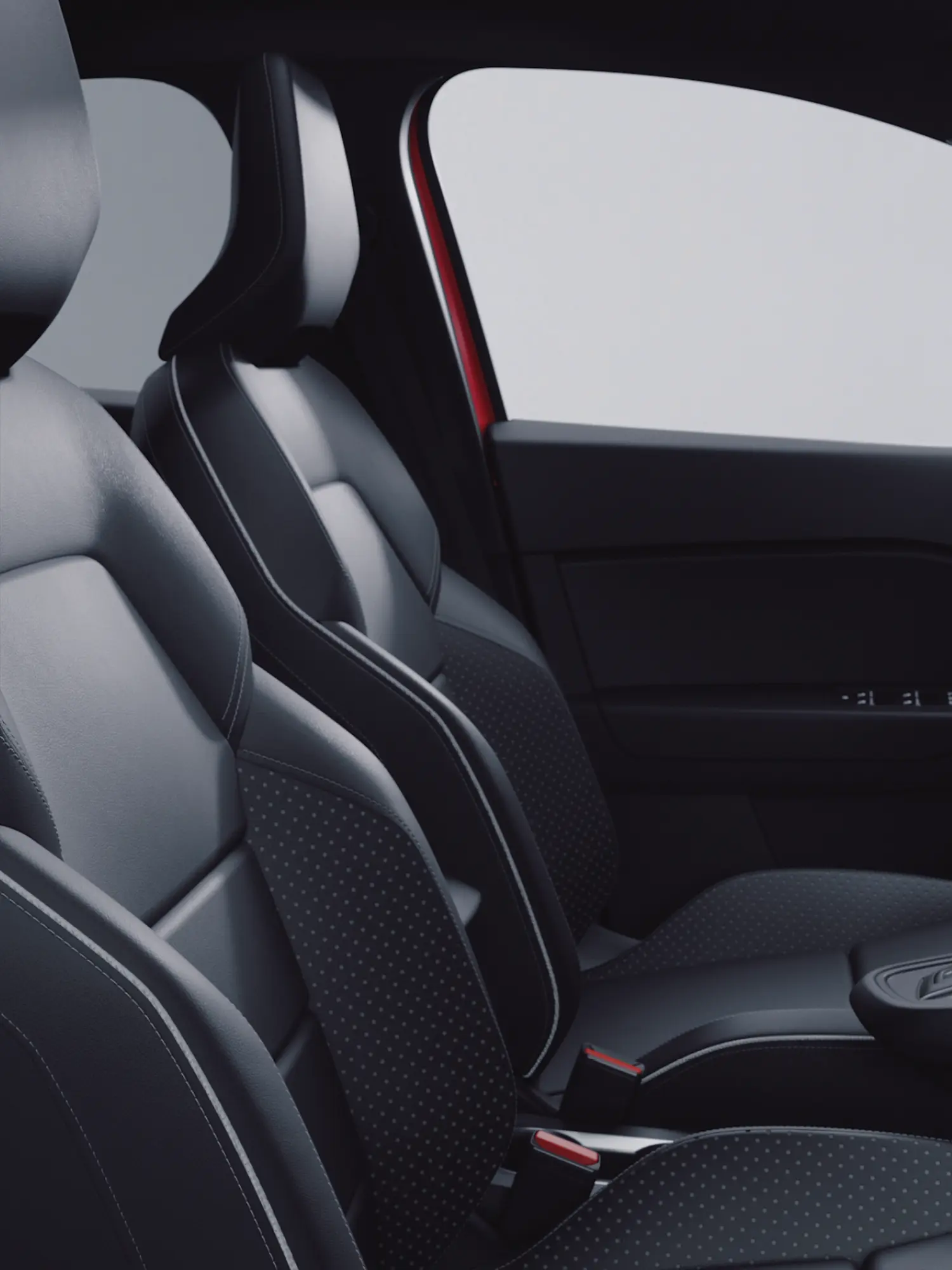 Das Bild zeigt den Innenraum des Mitsubishi Colt