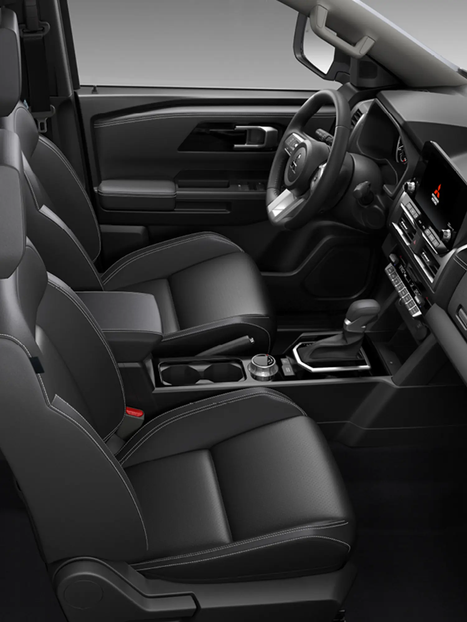 Markantes Heckdesign des neuen Mitsubishi L200