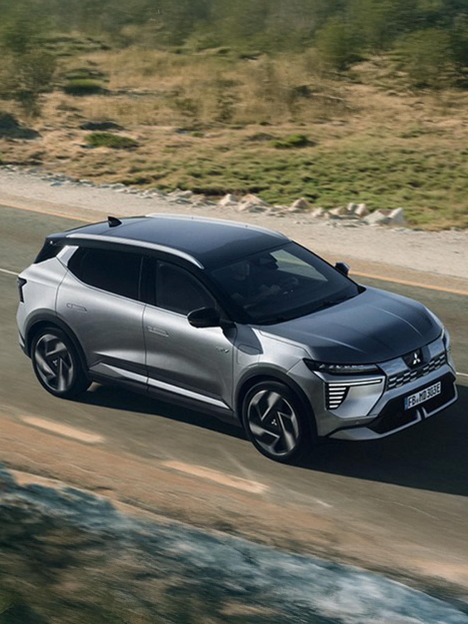 Das Foto zeigt den Eclipse Cross EV